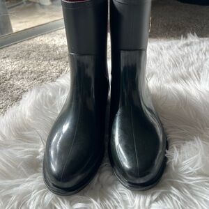 Tommy Hilfiger Black Winter & Rain Boots